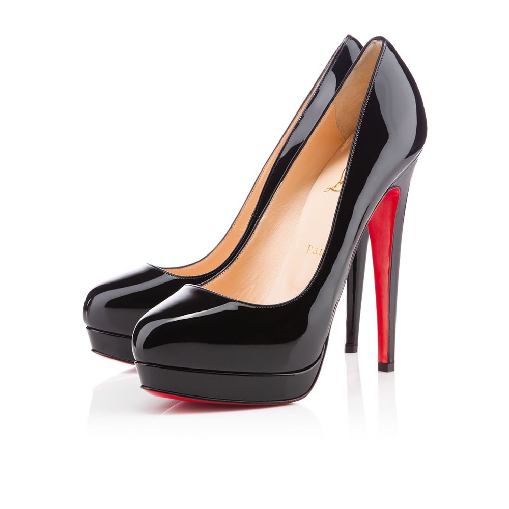 Christian Louboutin Alti 140mm Patent Pumps Black